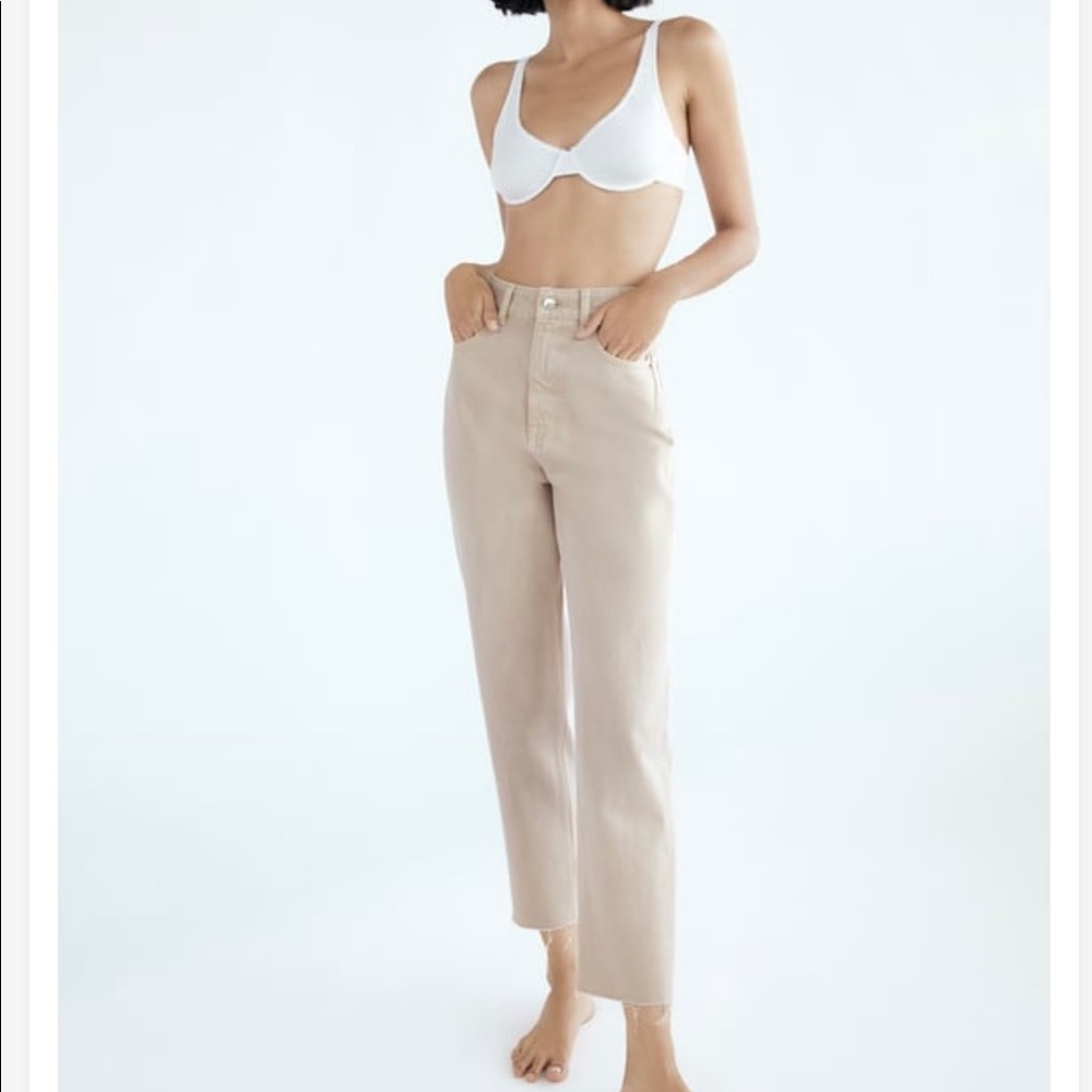 NWT Zara z1975 mom fit jeans